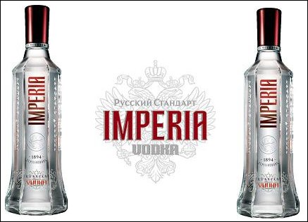 Garrafa da Vodka Imperia