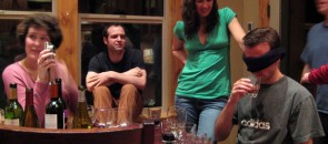 Teste cego com vinhos