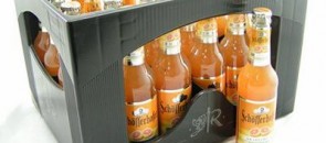 Garrafas da cerveja Schöfferhofer Hefeweizen-Mix Grapefruit