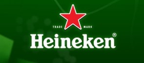 Banner da cerveja Heineken