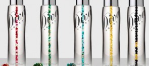 Garrafas da Vodka Diva