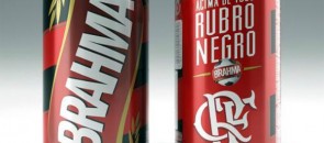 Lata da Brahma pro Flamengo
