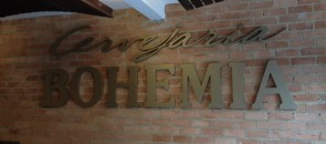 Entrada cervejaria Bohemia