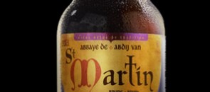 Garrafa da cerveja Saint Martin Brune