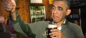 Obama fazendo sinal de OK