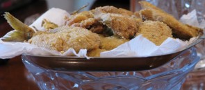 Porção de sardinha frita