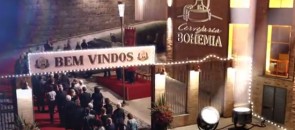 Entrada da cervejaria Bohemia