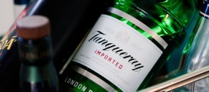 Garrafa do Gin Tanqueray