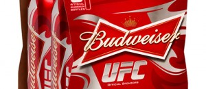 Garrafas da Budweiser UFC