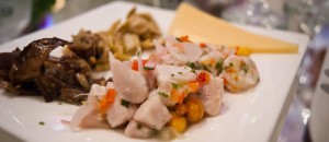 Prato de ceviche