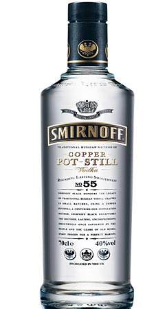 Garrafa de Smirnoff Black