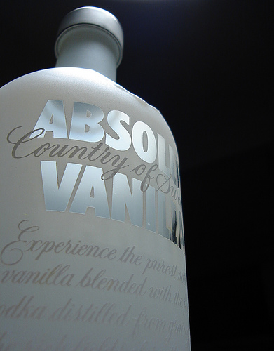 Garrafa de Absolut