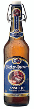 Garrafa da cerveja Paulaner Hacker Pschorr