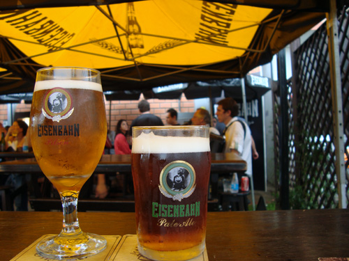 Copos de cerveja Eisenbahn