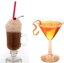 Drink Mudslide e Stinger