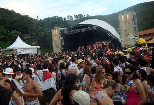 Bloco de Carnaval em Ouro Preto