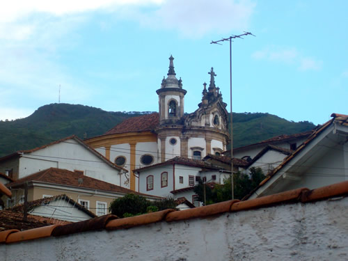 Vista de uma Igreja