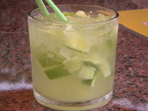 Copo de caipirinha