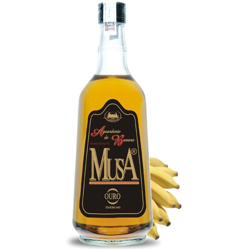 Garrafa da cachaça Musa