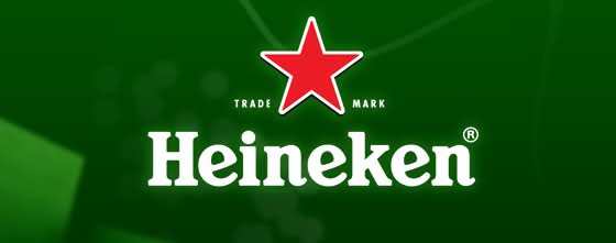 Banner da cerveja Heineken