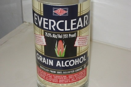 Garrafa de Everclear