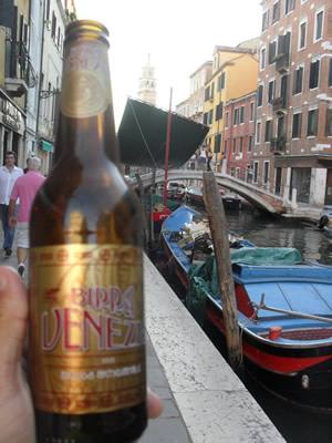 Garrafa da cerveja Birra Venezia