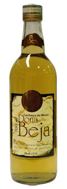 Garrafa da cachaça Dona Beja