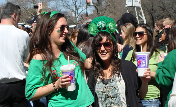 Mulheres no Saint Patricks Day