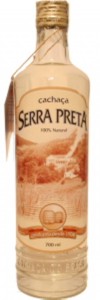 Garrafa da cachaça Serra Preta