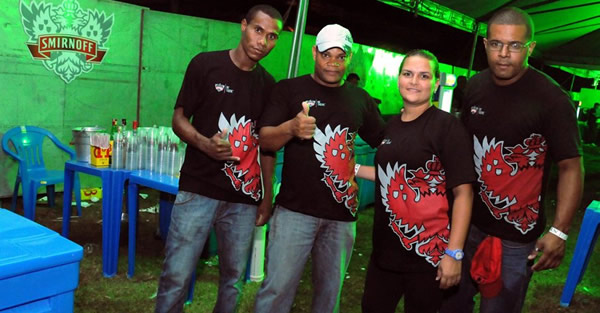 Equipe de Barman da festa