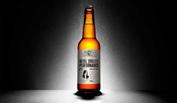 Garrafa da cerveja Brewdog de viagra