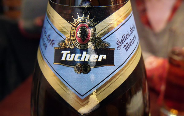 Macro da cerveja Tucher