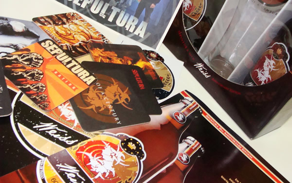 Kit da Sepulweiss, cerveja do Sepultura