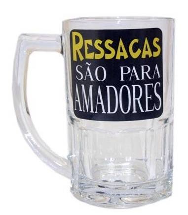 Caneca "Ressaca são para amadores"