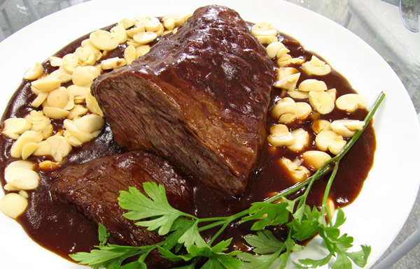 Picanha deliciosa temperada com cerveja preta