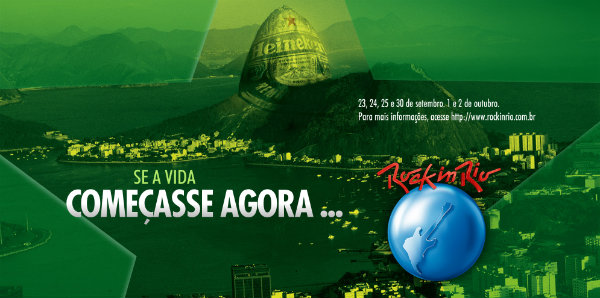 Foto da Heineken no Rock in Rio