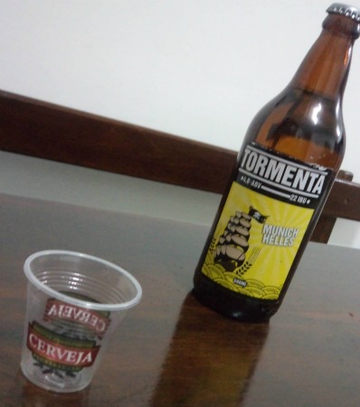 Garrafa da cerveja Tormenta