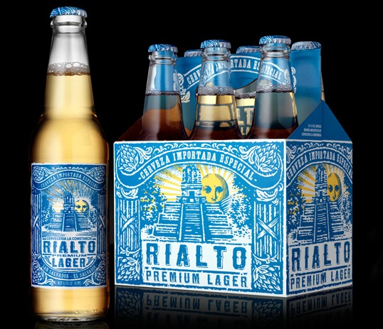 Garrafas da cerveja Rialto Garrafas da cerveja Rialto