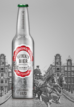 Garrafa Heineken Amsterdan 1873