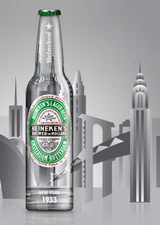 Garrafa Heineken New York 1933