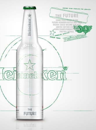 Garrafa Heineken The Future Bottle