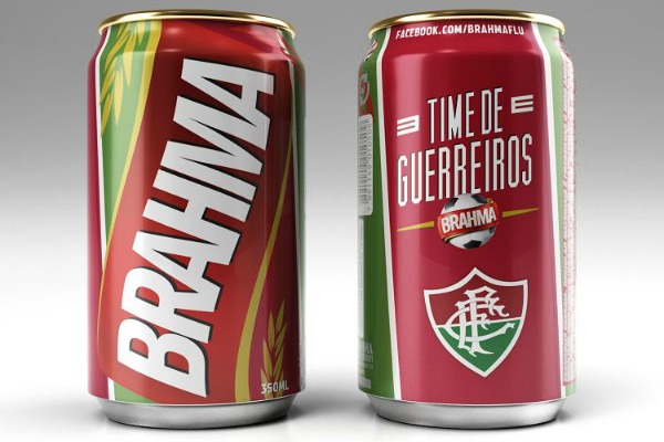 Lata da Brahma pro Fluminense