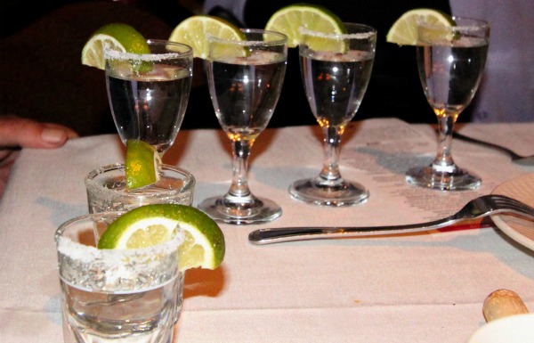 Shots de tequila