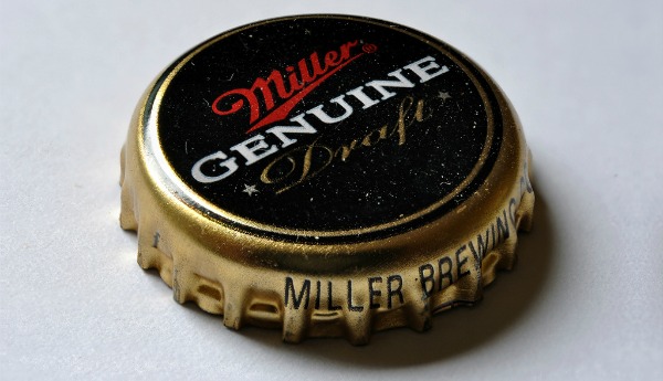 Tampinha da cerveja Miller