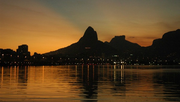 Vista Rio de Janeiro a noite