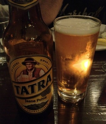 Garrada da cerveja polonesa Tatra