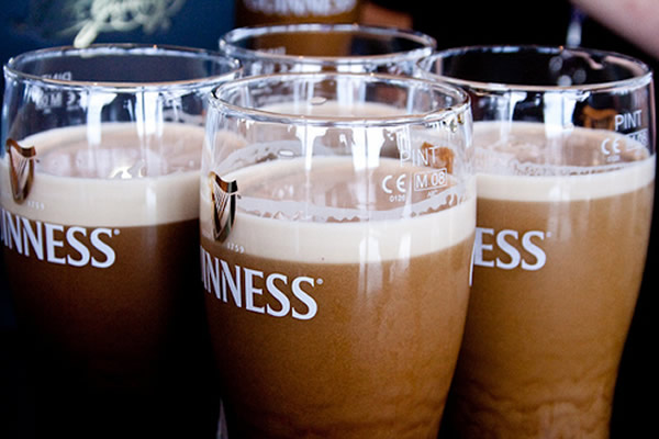 Pints de Guinness