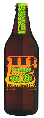 Garrafa da cerveja Hi 5