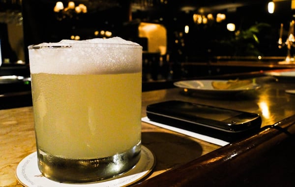 Copo Pisco Sour