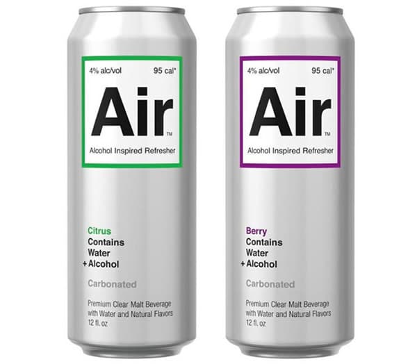 Latas do Drink Air